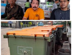 Tempat Sampah Tepat Di Area Pusat Kuliner, Pedagang Keluhkan Sikap RW.18 Sunter Agung