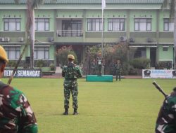 Batalyon Arhanud 6/BAY Rutin Melaksanakan Upacara Bendera Setiap Tanggal 17 dilapangan Yonarharnud 6/BAY.
