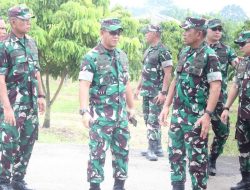 Danrem 051/Wkt Mendampingi Kasdam Jaya Meninjau Kesiapan Pembangunan Batalyon Teritorial di Lahan Pertanian Terpadu di Wanajaya