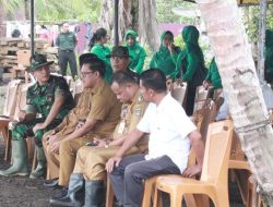 Ratusan Pohon Mangrove Hijaukan Pantai Purnama dalam Semangat TMMD ke-124 Kodim 0320/Dumai