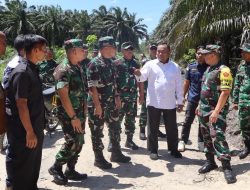 Tinjau Langsung Progres TMMD ke-124 Kodim 0320/Dumai, Tim Wasev TNI AD Puji Sinergi di Bukit Kayu Kapur