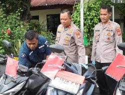 Enam Pelaku Curanmor Ditangkap Polsek Jatiuwung Kota Tangerang, Dua Polisi Terluka