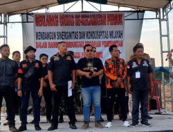 Kapolsek Jatiuwung Hadiri Kegiatan Deklarasi Anti Premanisme Bersama Ormas, TNI Dan Kecamatan Periuk