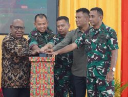 Dandim 1710/Mimika Hadiri Kegiatan Peluncuran Penggunaan Mimika Center Kab. Mimika TA 2025
