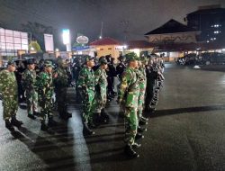 Jelang 1 Juli, Kodim 1710/Mimika Dengan Polres Mimika Gelar Patroli Bersama