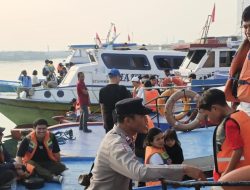 Pelayanan, Pengamanan Dan Himbauan Wisatawan Liburan ke Pulau Seribu