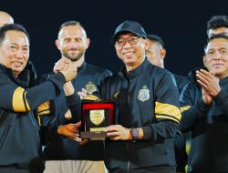 Launching Bhayangkara Presisi Lampung FC, Kapolri Ingatkan Semangat Persatuan