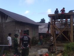 Sumur Bor dan Tower Air Bersih Kamanglale Hampir Rampung, Satgas TMMD 125 Kodim 1506/Namlea Dibantu Masyarakat