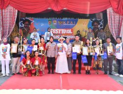 SMPN 1 Ciledug Raih Juara Pertama Festival Seni Kreasi Tradisional Piala Kapolresta Cirebon