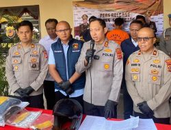Polres Sumedang Ungkap Kasus Penipuan Modus Tumpangan Motor, 14 Kali Beraksi !