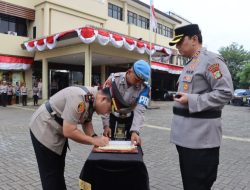 Kapolres Priok Pimpin Sertijab Wakapolres-Kasat Lantas : Hindari Pelanggaran
