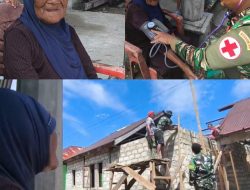 Janda 82 Tahun Terharu Rumahnya Direhab TNI Pada Pelaksanaan TMMD 125 Kodim 1506/Namlea