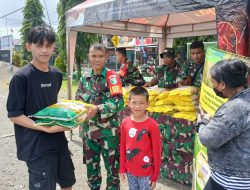 Jaga Stabilitas Pasokan Dan Harga Pangan, Kodim 1710/Mimika Gelar Gerakan Pangan Murah