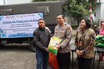 *Polres Pelabuhan Tanjung Priok Gelar Gerakan Pangan Murah kepada Buruh Tenaga Kerja Bongkar muat Pelabuhan dan Supir Truck*