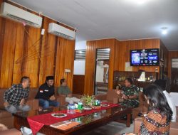 Dandim 1710/Mimika Terima Kunjungan Silaturahmi KPU dan Bawaslu Kabupaten Mimika