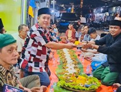 Warga Gotong Royong RT 006 Rw 08 Kapuk Cengkareng Gelar Malam Tasyakuran HUT RI Ke 80 Tahun.