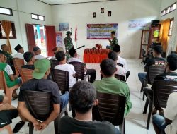 Satgas TMMD Kodim 1506/Namlea Gelar Sosialisasi Masyarakat Tanggap Bencana
