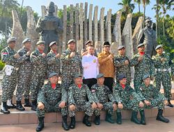 “KORPS GABUNGAN POTENSI PERTAHANAN Forum Kader Bela Negara ( FKBN ) Pusat Melaksanakan Upacara HUT RI Ke-80 Di Tugu Proklamasi”