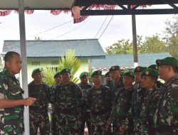 Usai Upacara Bendera, Dandim 1710/Mimika Beri Pengarahan Personel dan PNS Kodim