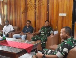 Dandim 1710/Mimika Terima Kunjungan Silaturahmi Kepala Koordinator SPPI Wilayah Papua Tengah Program MBG