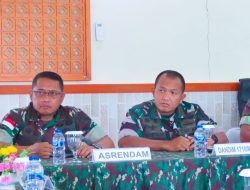 Kodim 1710/Mimika Terima Kunjungan Tim Dalproggar TNI AD Tahap II Tahun 2025