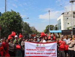 Polwan Peduli Masyarakat, Polwan Polres Priok, Gelar Bakti Sosial dalam Rangka HUT Polwan ke-77
