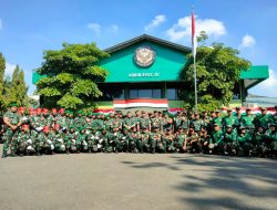 Mitra Jaya Kecamatan Penjaringan Mengikuti Perayaan HUT Ri Ke 80 di Halaman Kodim 0502 jakarta Utara