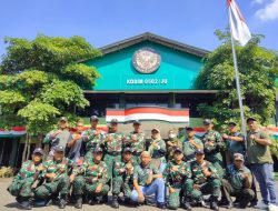 Mitra Jaya Kecamatan Tanjung Priok Mengikuti Perayaan HUT Ri Ke 80 di Halaman Kodim 0502 jakarta Utara