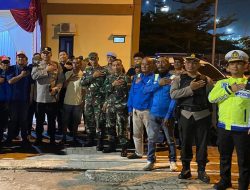 Polres KP3 Tanjung Priok Gelar Patroli Skala Besar Gabungan TNI, Polri & Masyarakat, Berikan Kamtibmas Aman