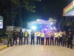 Patroli Skala Besar Gabungan TNI, Polri, Brimob dan Stakeholder dalam Rangka Jamin Kamtibmas Aman