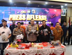 Polres Pelabuhan Tanjung Priok Ungkap Pengoplos Gas 3 Kg Subsidi ke Tabung Portable