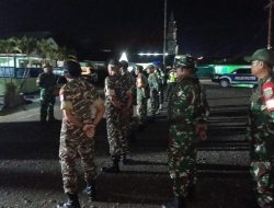 Bersinergi Dengan Komduk, Kodim 1710/Mimika Kembali Gelar Patroli Humanis Bersama Anggota Banser dan Pemuda Gereja