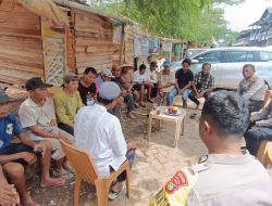 “Ngopi Kamtibmas, Wujud Kedekatan Polri dengan Pekerja dan Sopir di Dermaga Kali Baru”
