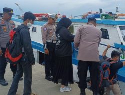 Polres Pelabuhan Tanjung Priok Amankan Akses Pariwisata Kepulauan Seribu di Dermaga Kali Adem Muara Angke