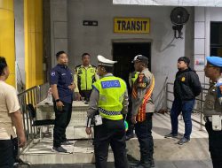 Kapolres Pelabuhan Tanjung Priok Pimpin Patroli Skala Besar dalam Rangka Jaga Jakarta, Jamin Kamtibmas Aman