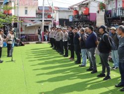 Kapolsek Kawasan Sunda Kelapa dan Jajaran, Ikut Serta Pengamanan Pesta Laut (Nadran) Muara Angke 2025