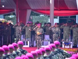 Panglima TNI Dikukuhkan sebagai Warga Kehormatan Pasukan Pendarat Korps Marinir