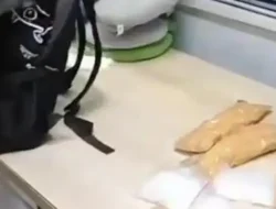 Satresnarkoba Polres Priok Tangkap Dua Kurir 1 Kg Sabu di Bandara Soeta