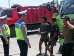 Satlantas Polres Pelabuhan Tanjung Priok Intensifkan Patroli dan Himbauan Humanis di Buffer Area Pelabuhan