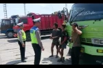 Satlantas Polres Pelabuhan Tanjung Priok Intensifkan Patroli dan Himbauan Humanis di Buffer Area Pelabuhan