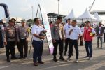 Kapolres Pelabuhan Tanjung Priok Pimpin Pelayanan dan Pengamanan Pelepasan Mudik Gratis Pelindo Group 2026