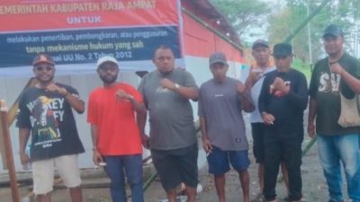 Diduga Relokasi Paksa dan Intimidasi Pedagang, YLBH-KIP Kecam Tindakan Pemda Raja Ampat