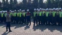 Polres Pelabuhan Tanjung Priok, Gelar Apel Satpam Pelabuhan, Tekankan Kesiapsiagaan dan Etika, Jelang May Day