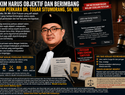 Perkara Togar Situmorang Tuai Perdebatan Hukum