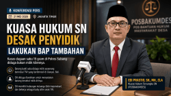Kasus SN Kuasa Hukum Ungkap Dugaan Keterangan Diarahkan