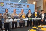 Sebulan Operasi, Polres Metro Jakarta Utara Ringkus Enam Pelaku Curanmor dan Begal