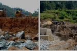 Asda I Kabupaten Lebak Bungkam Saat Dikonfirmasi Terkait Surat Izin Pengambilan Material Batu Belah di Kawasan Perhutani.
