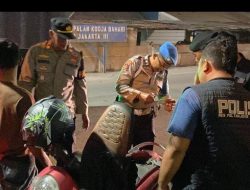 Iptu Syaiful Hamzah, Pimpin Patroli Malam Stasioner Cipta Kondisi Polres Pelabuhan Tanjung Priok