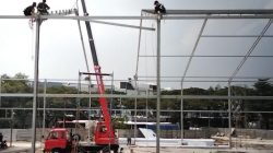 Bangunan Berstatus Disegel Kembali Dibangun, Proyek Lapangan Padel di Cengkareng Timur Tuai Pertanyaan