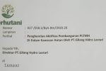 Beredarnya Surat Dari Perhutani Minta Aktivitas Pembangunan PLTMH di Kawasan Kecamatan Cilograng Dihentikan Sementara